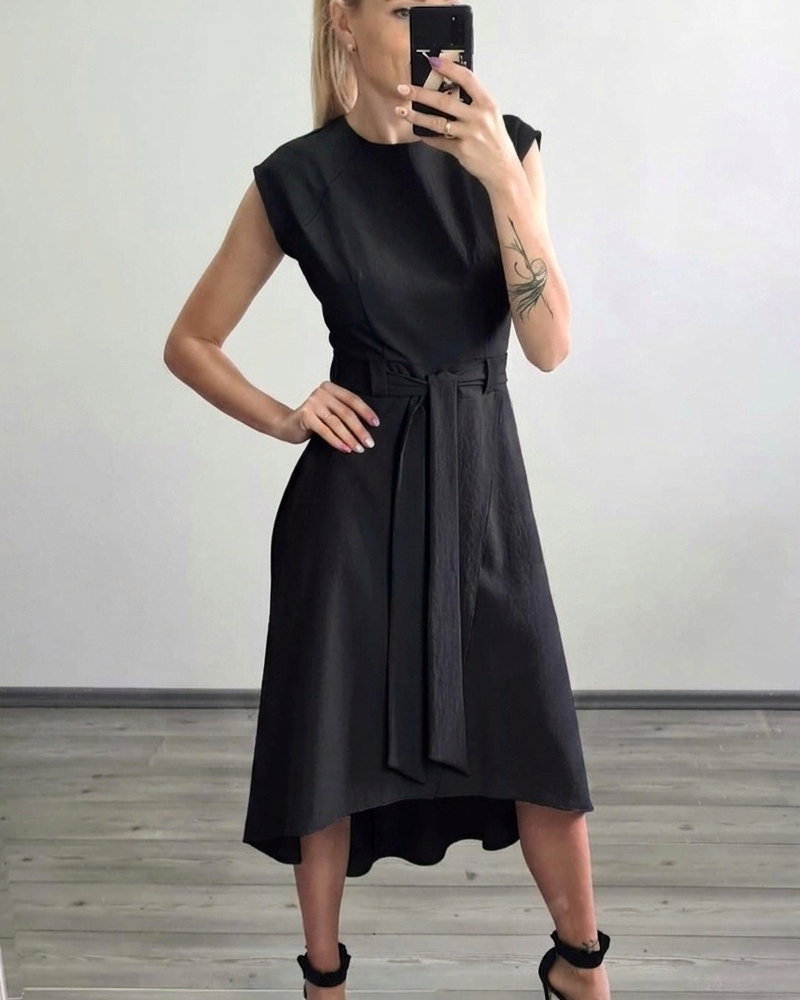 Suknelė "Liepsna" juoda