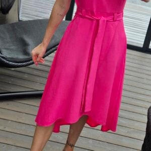 Suknelė "Liepsna" rožinė