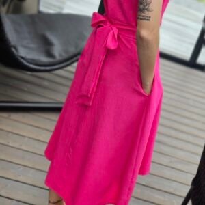 Suknelė "Liepsna" rožinė