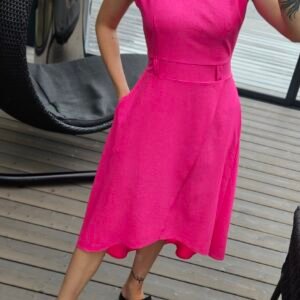 Suknelė "Liepsna" rožinė