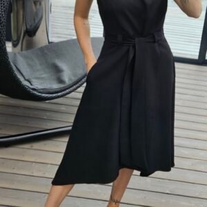 Suknelė "Liepsna" juoda