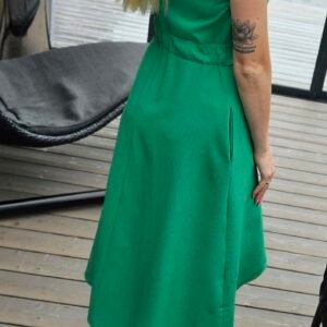 Suknelė "Liepsna" žalia