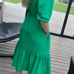 Suknelė "Mūza" žalia
