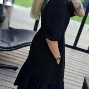 Suknelė "Mūza" juoda