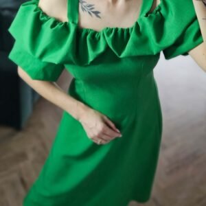 Suknelė "Aura old" žalia