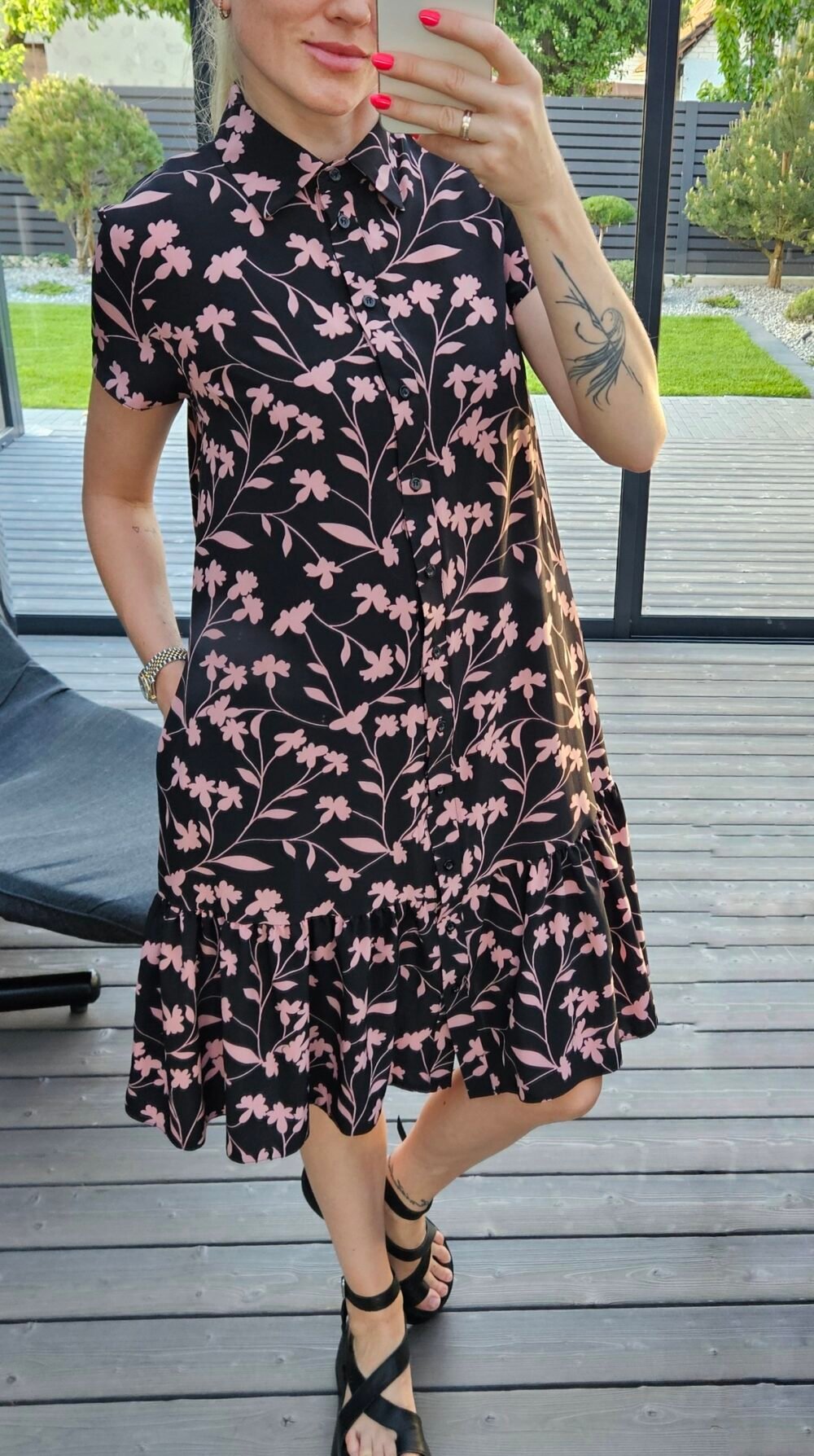 Suknelė "Vida" juoda