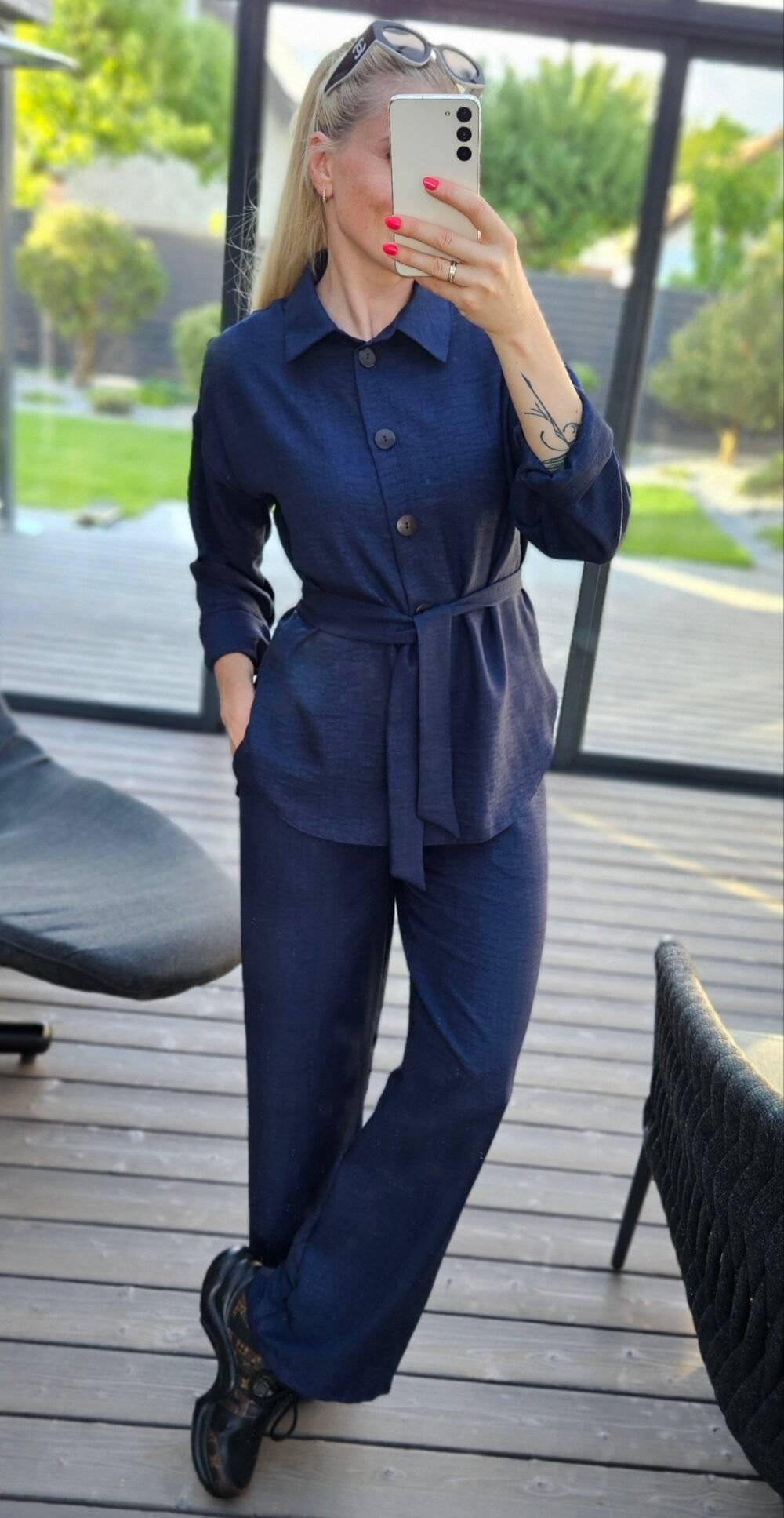 Kostiumėlius "Style" t.mėlynas