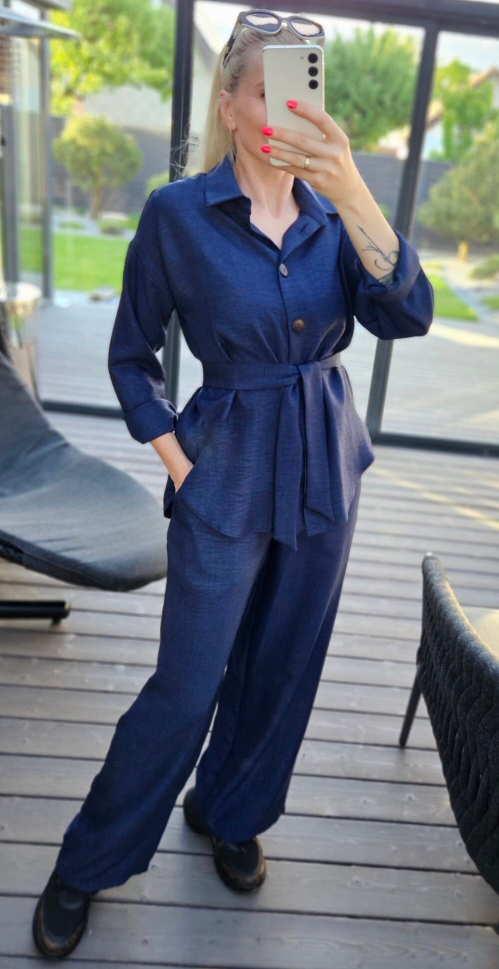 Kostiumėlius "Style" t.mėlynas