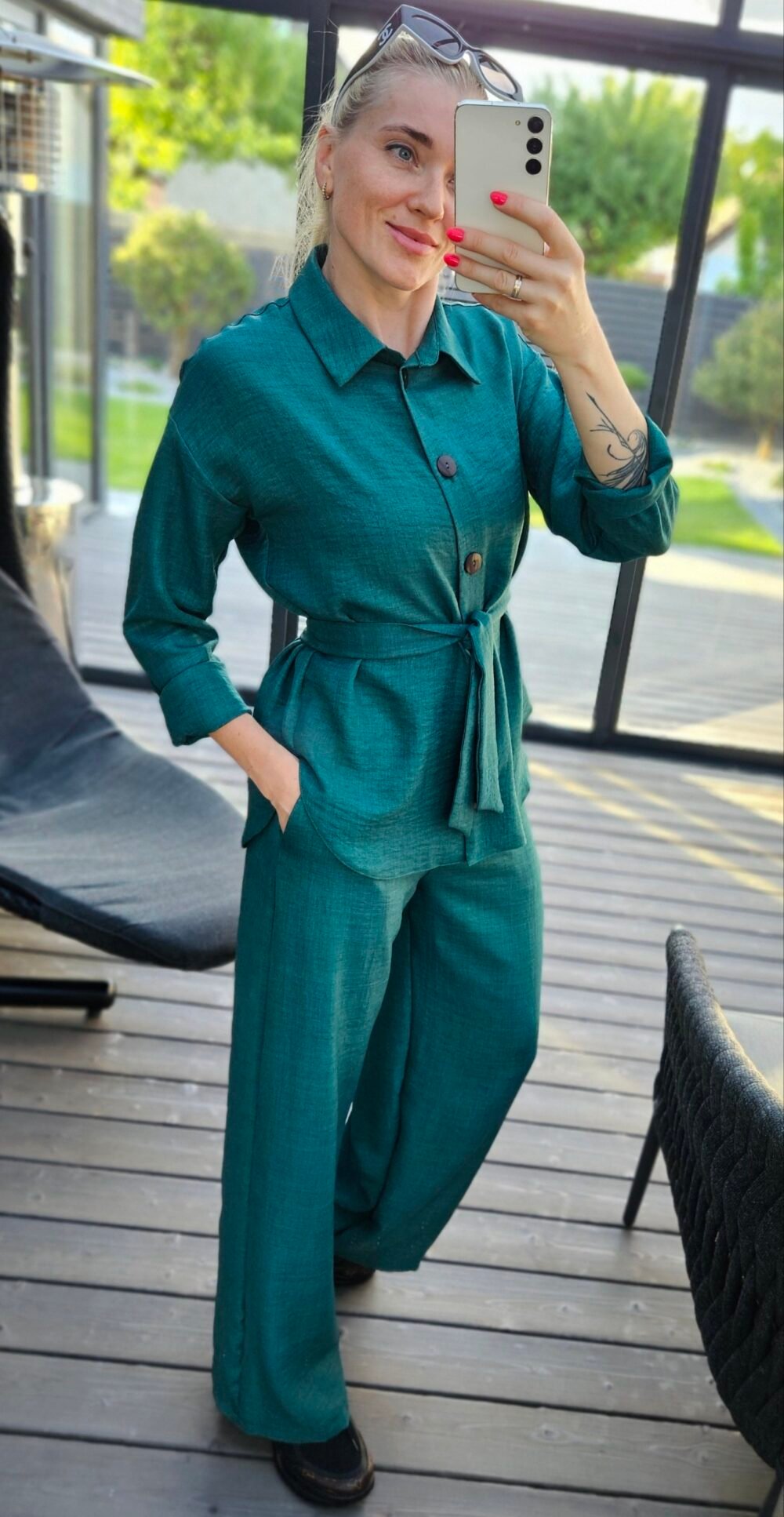 Kostiumėlis "Style" žalias