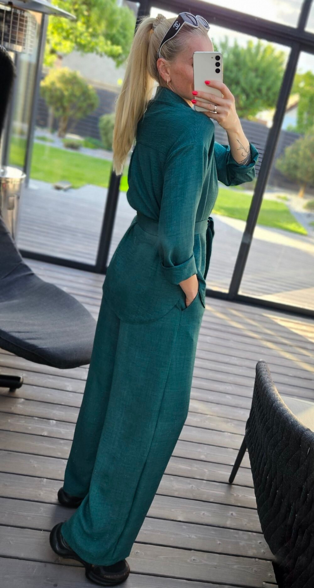 Kostiumėlis "Style" žalias
