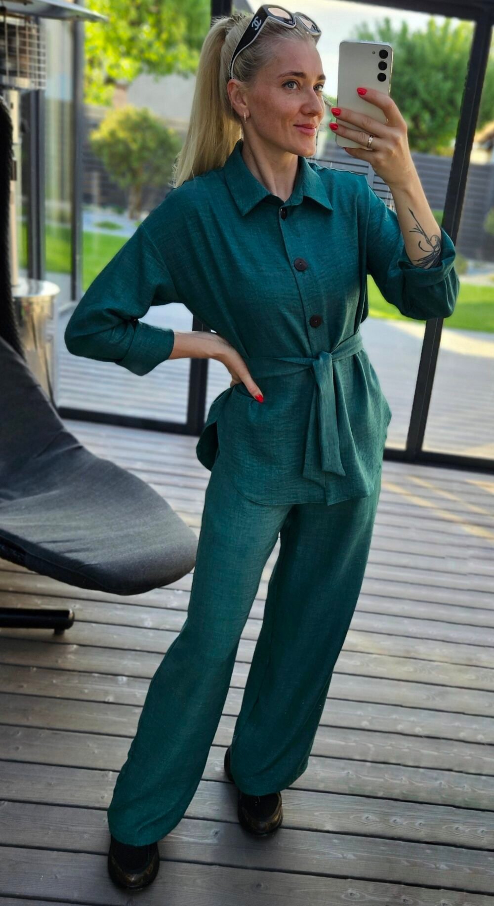 Kostiumėlis "Style" žalias