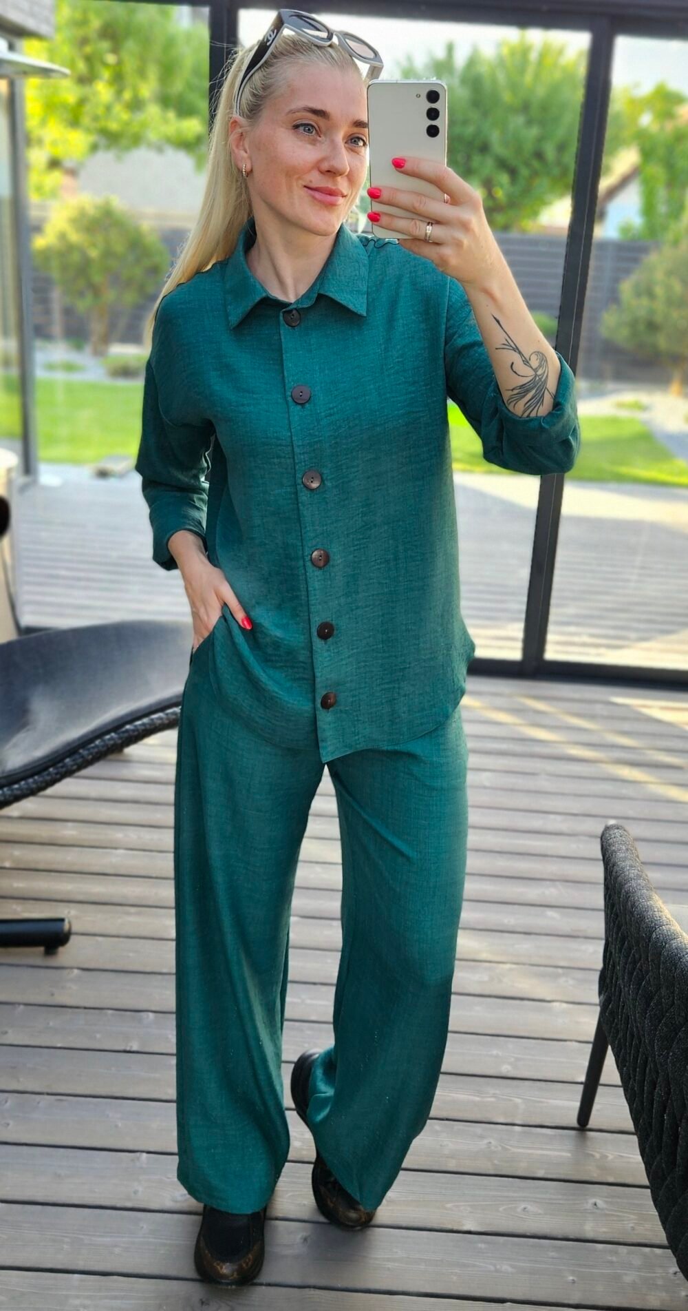 Kostiumėlis "Style" žalias