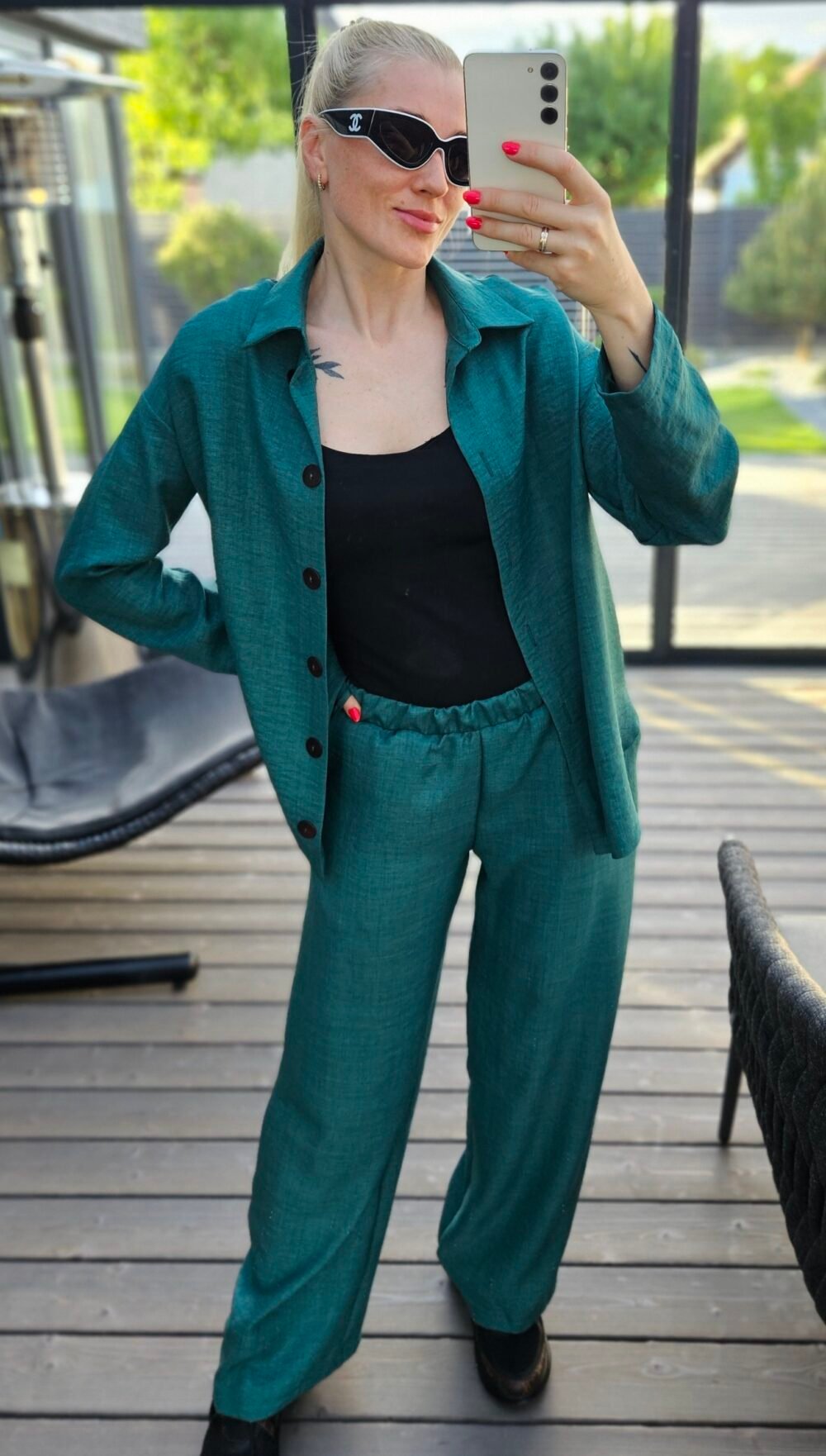 Kostiumėlis "Style" žalias