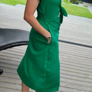 Suknelė "Flirtas" žalia