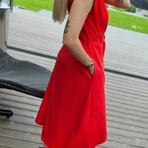 Suknelė "Liepsna" raudona