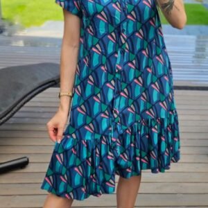 Suknelė "Vida" melsva