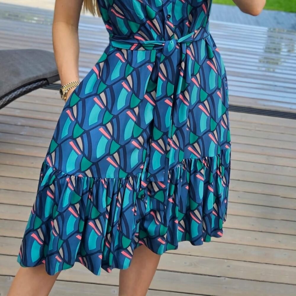 Suknelė "Vida" melsva