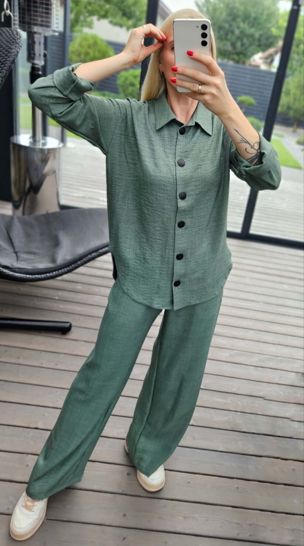 Kostiumėlis "Style" žalsvas