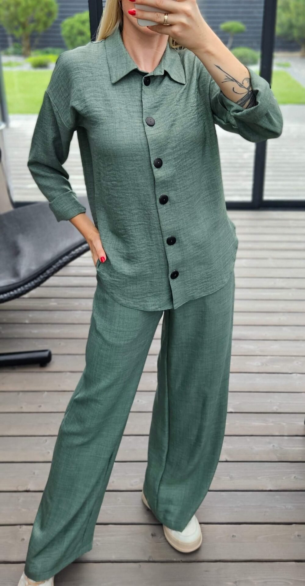 Kostiumėlis "Style" žalsvas