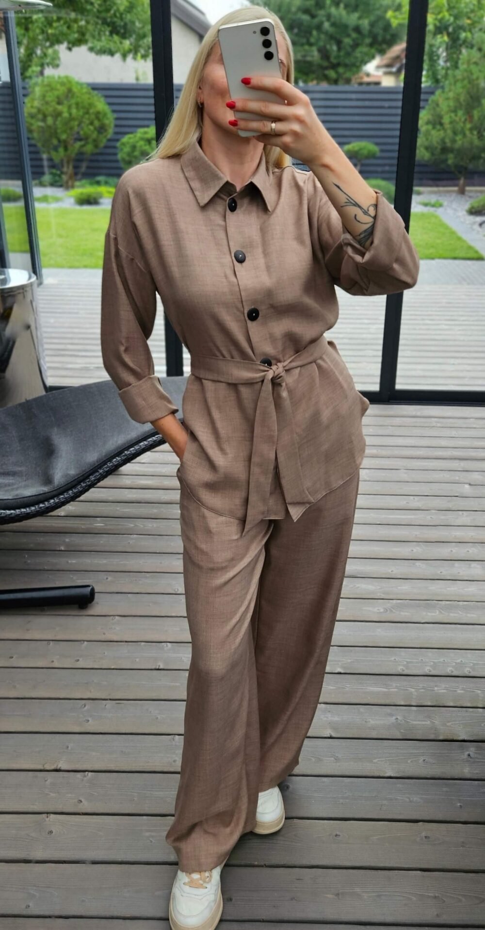 Kostiumėlis "Style" kakavos spalvos
