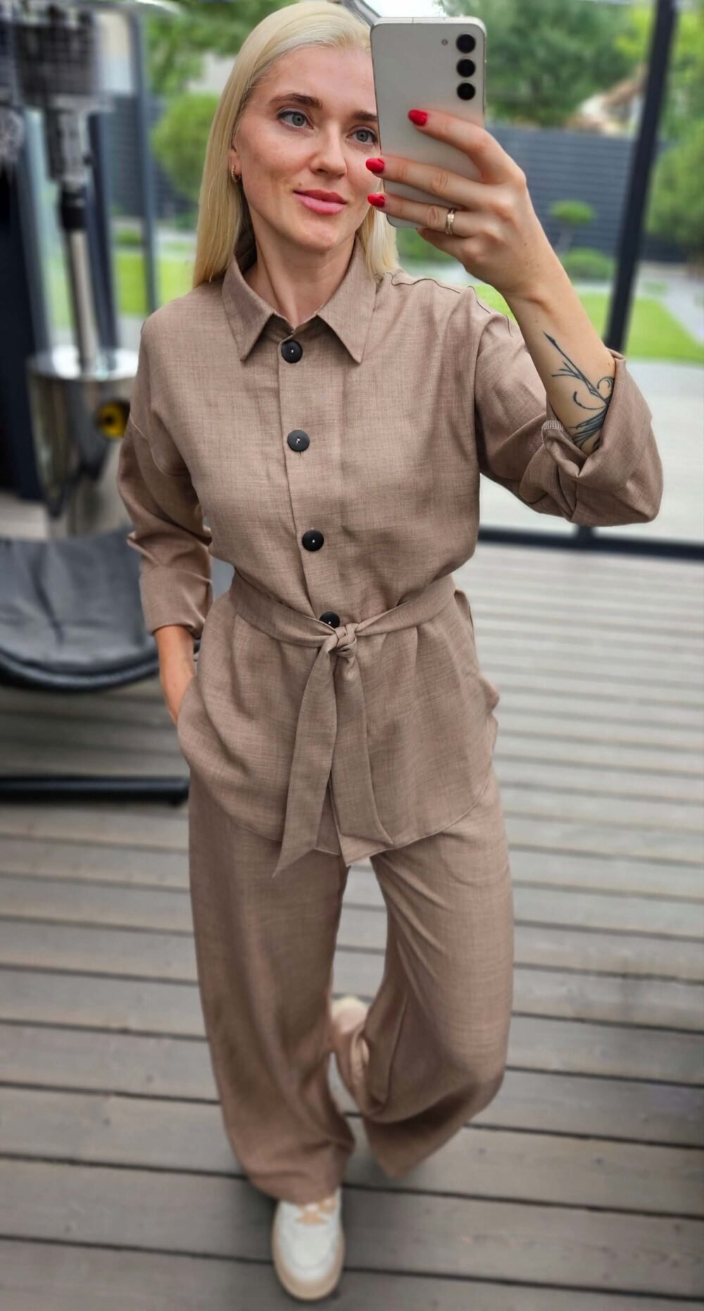 Kostiumėlis "Style" kakavos spalvos
