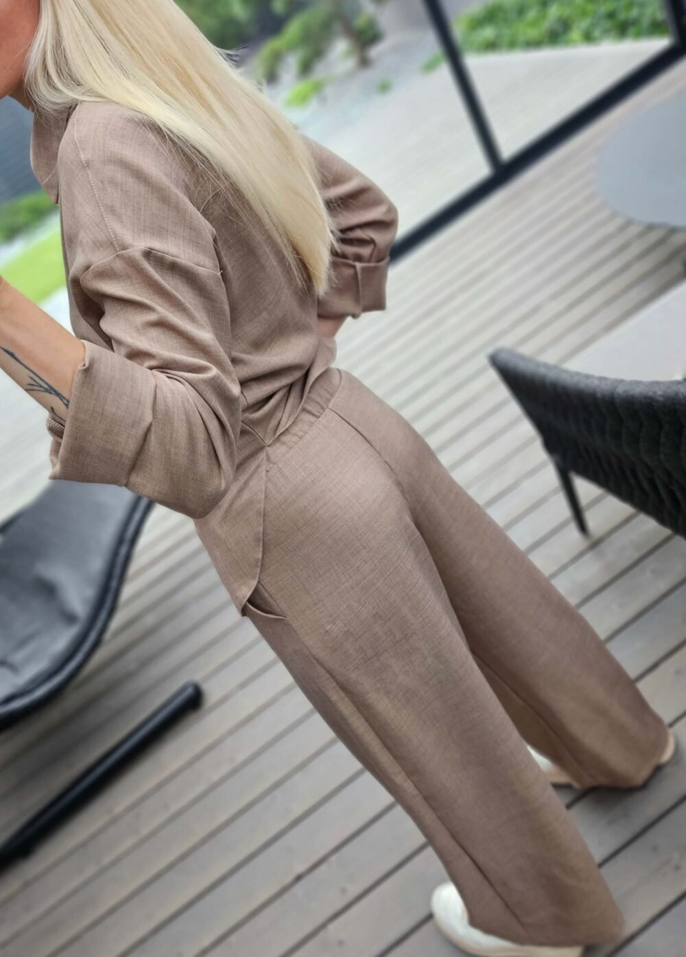 Kostiumėlis "Style" kakavos spalvos