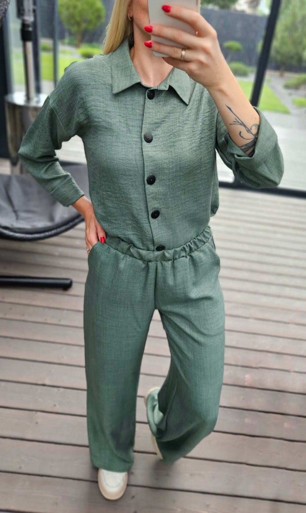 Kostiumėlis "Style" žalsvas