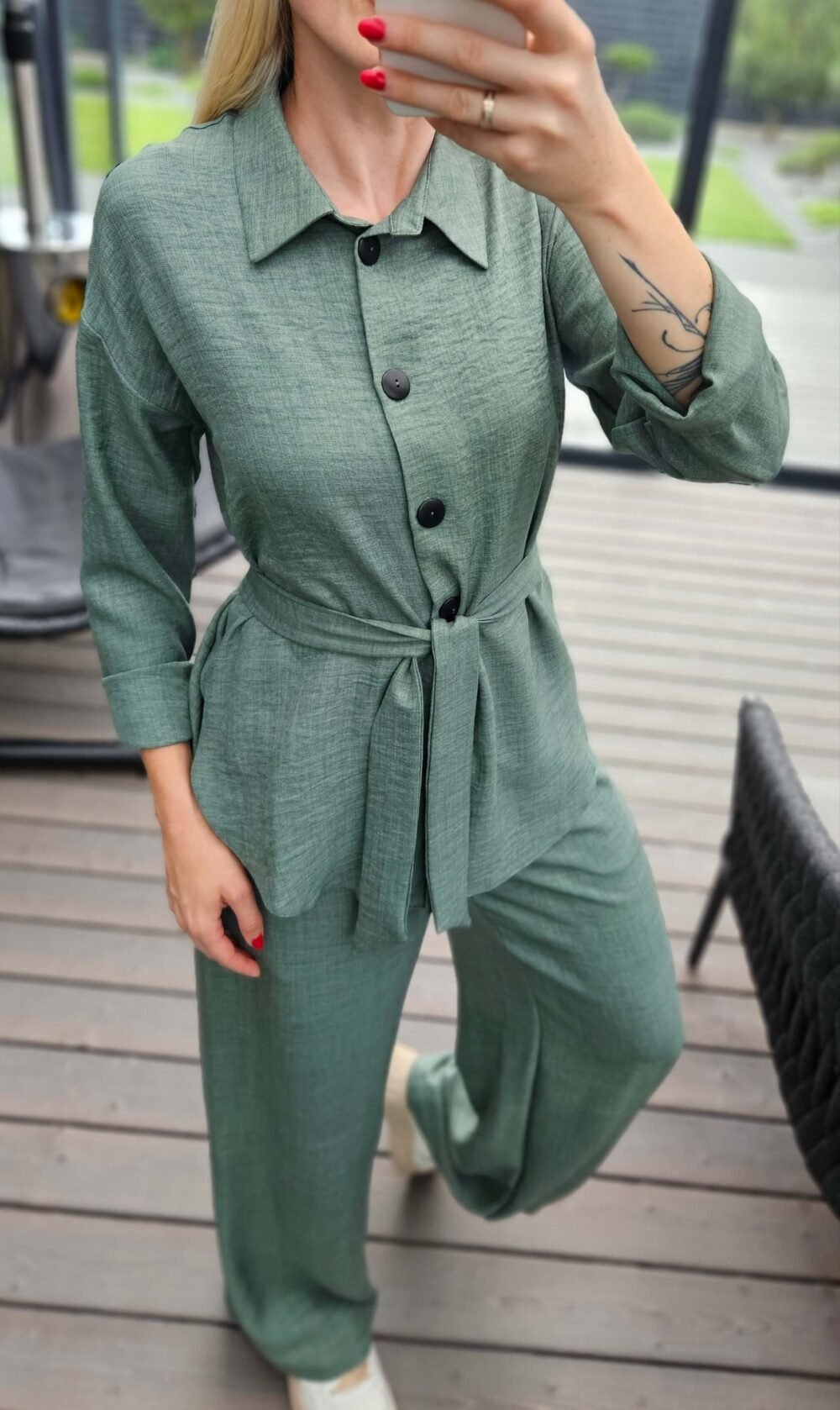 Kostiumėlis "Style" žalsvas