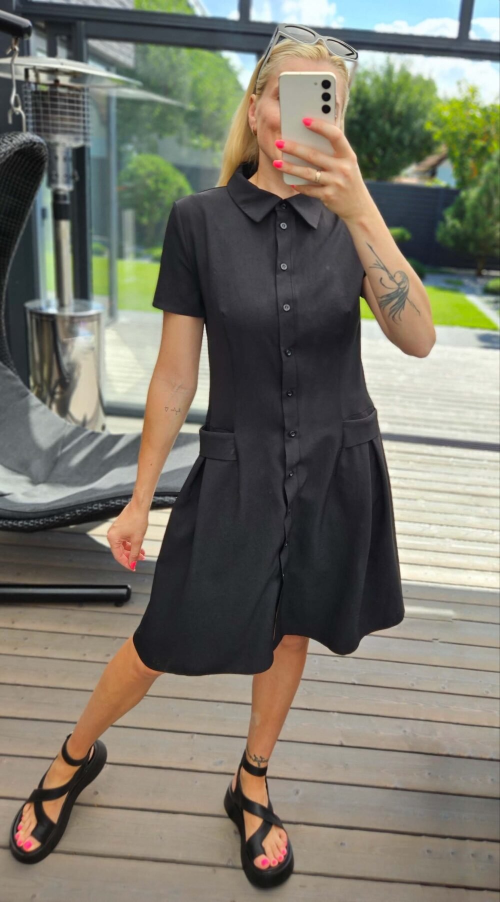 Suknelė "Bella" juoda