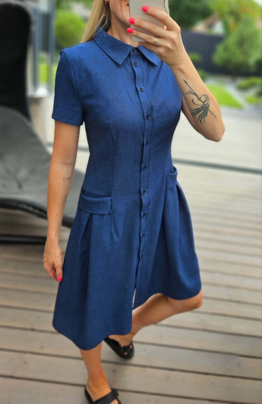 Suknelė "Bella" t.mėlyna