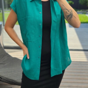 Marškiniai "Lina" žali