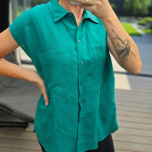 Marškiniai "Lina" žali