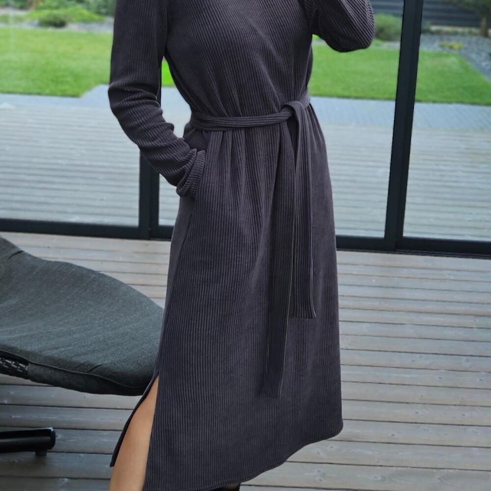 Suknelė "Vela" pilka