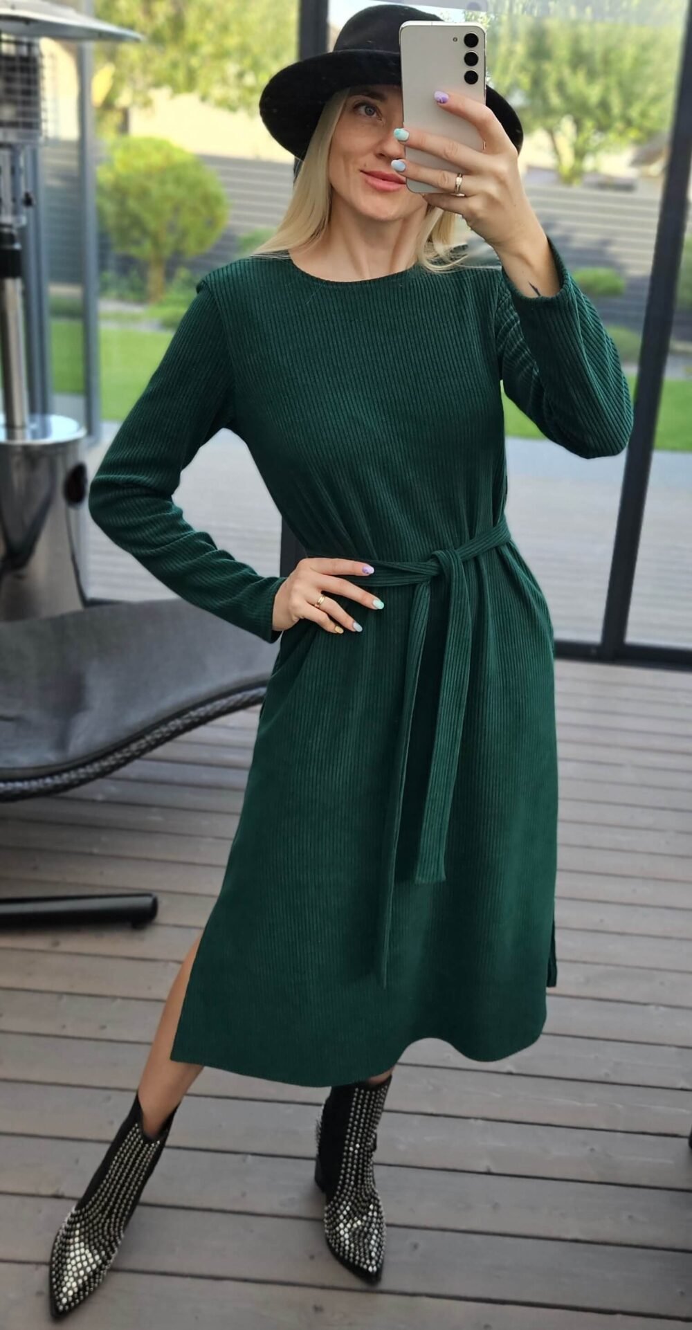 Suknelė "Vela" žalia