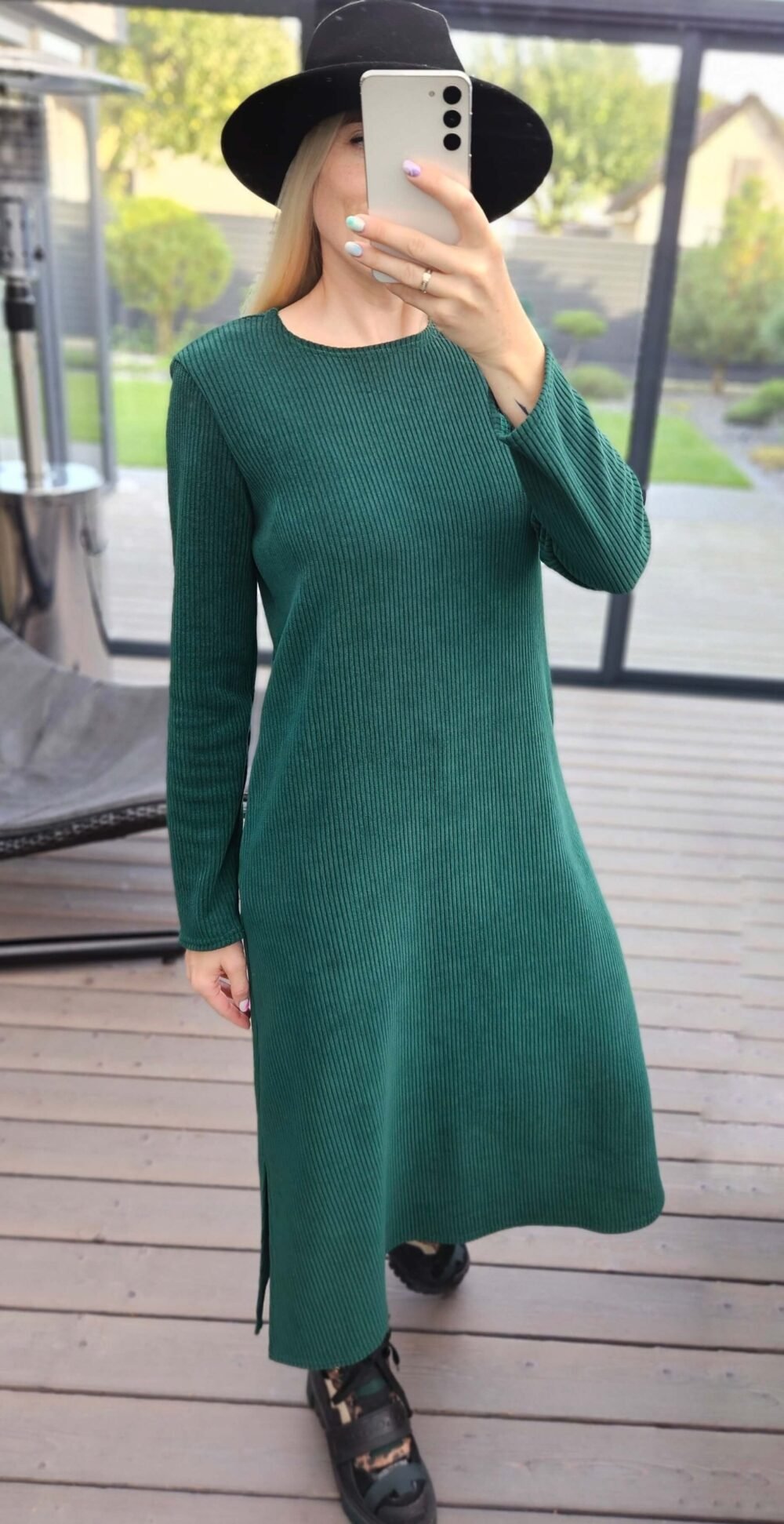 Suknelė "Vela" žalia