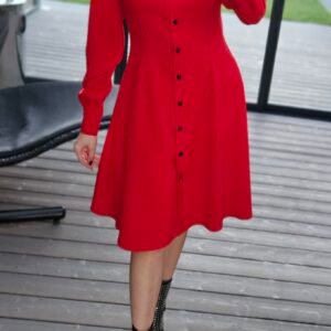 Suknelė "Amelija" raudona