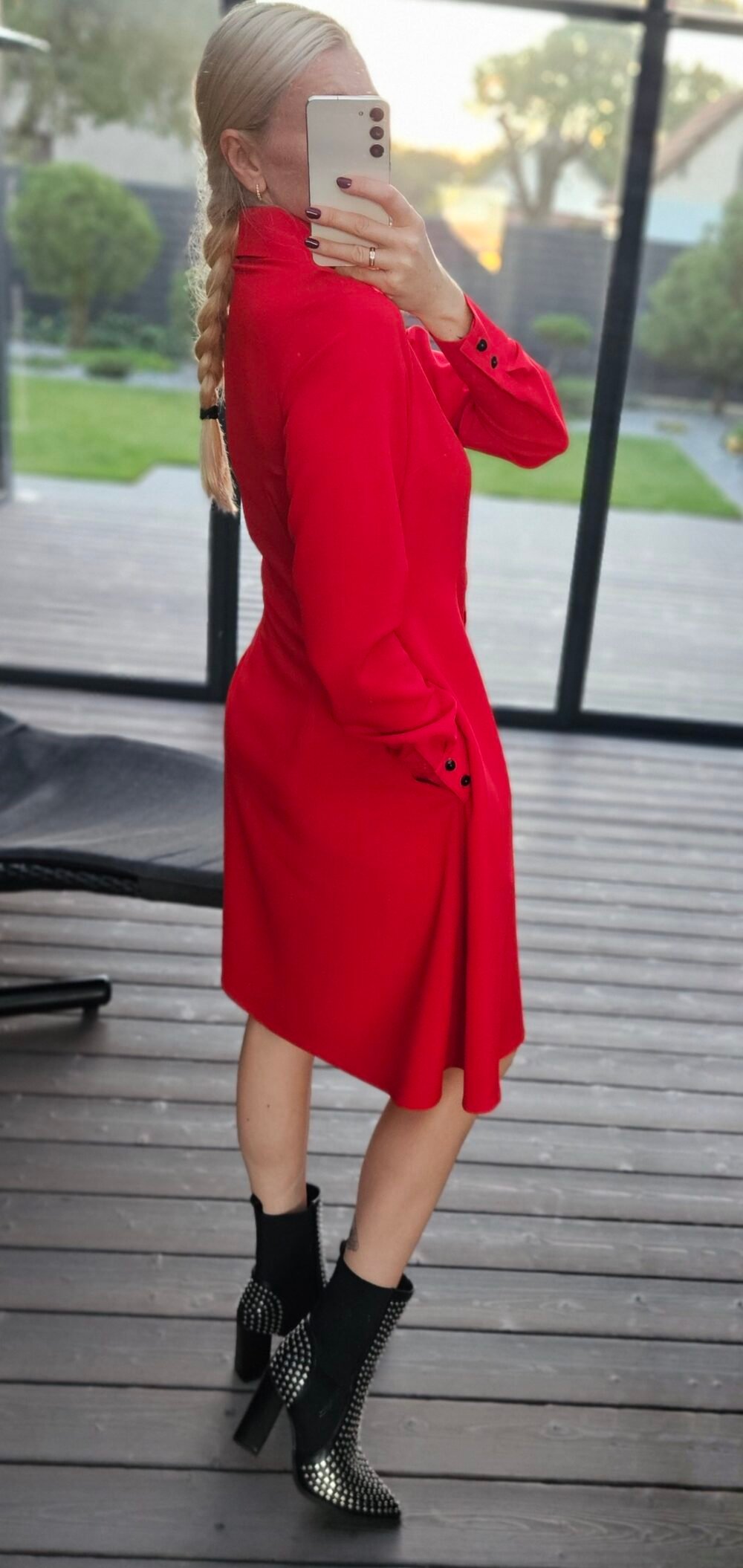 Suknelė "Amelija" raudona